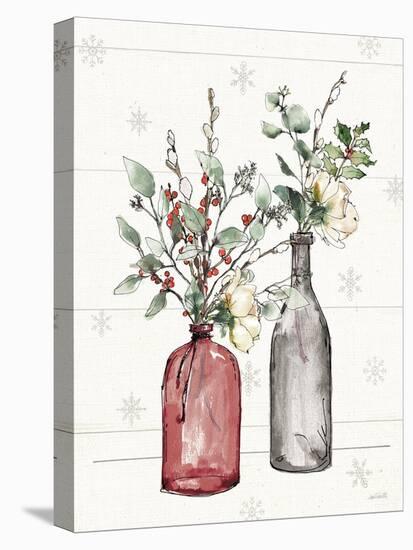 Modern Farmhouse II Christmas Dark-Anne Tavoletti-Stretched Canvas