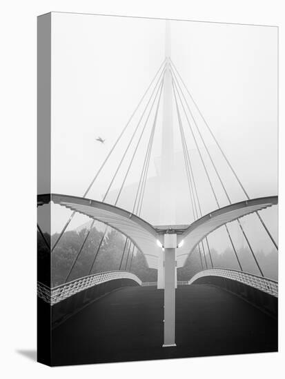 Modern Footbridge in Glasgow, Scotland-Craig Roberts-Premier Image Canvas