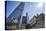 Modern skyscrapers stand next to the colonial Former French Mission Building in Central, Hong Kong-Fraser Hall-Premier Image Canvas