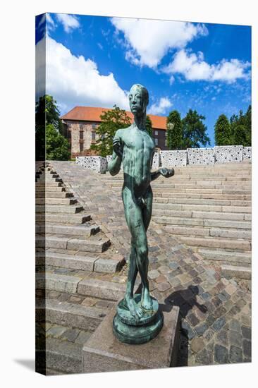 Modern Statue in Kolding, Denmark-Michael Runkel-Premier Image Canvas
