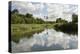 Modern Wind Pump for Pumping Water onto Wicken Fen, Cambridgeshire, UK, June 2011-Terry Whittaker-Premier Image Canvas