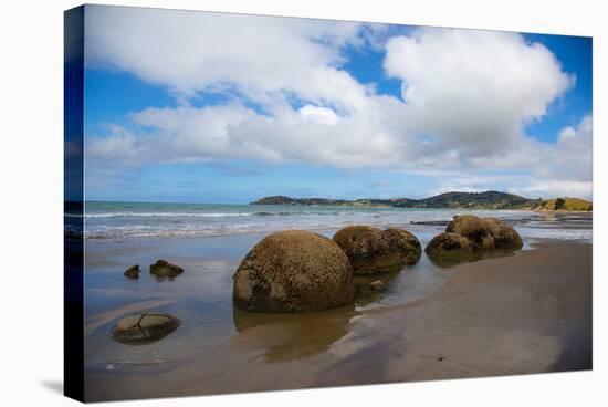 Moeraki Boulders, Koekohe Beach, Otago, South Island, New Zealand, Pacific-Suzan Moore-Premier Image Canvas