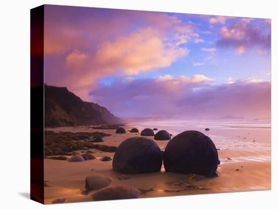 Moeraki Boulders, Moeraki, Otago, South Island, New Zealand, Pacific-Jochen Schlenker-Premier Image Canvas