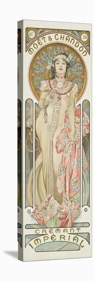 Moet and Chandon: Dry Imperial, 1899-Alphonse Mucha-Premier Image Canvas