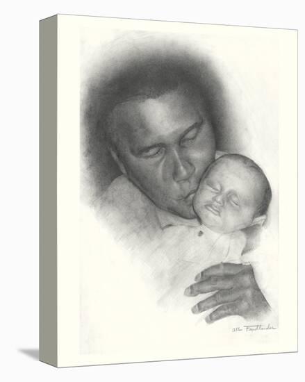 Mohammed Ali-Allen Friedlander-Stretched Canvas