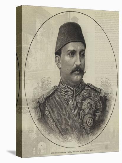 Mohammed Tewfik Pasha, the New Khedive of Egypt-null-Premier Image Canvas