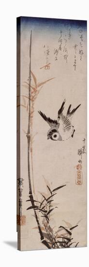 Moineau et roseau-Ando Hiroshige-Premier Image Canvas