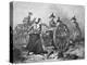 Molly Pitcher at the Battle of Monmouth, 28 June 1778-null-Premier Image Canvas