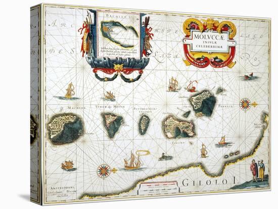 Moluccas: Spice Islands-Jan Blaeu-Premier Image Canvas