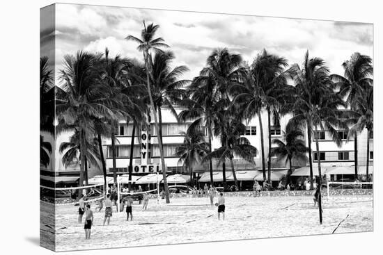 Moment of Life on Ocean Drive - Miami Beach - Florida - USA-Philippe Hugonnard-Premier Image Canvas