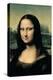 Mona Lisa, c.1507 (detail)-Leonardo da Vinci-Premier Image Canvas