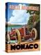 Monaco Rallye-Catherine Jones-Stretched Canvas