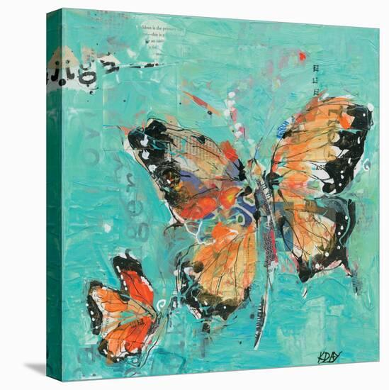 Monarch II-Kellie Day-Stretched Canvas