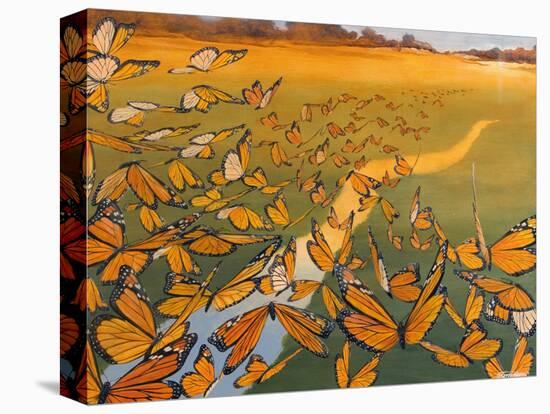 Monarch Migration-Fred Szatkowski-Stretched Canvas