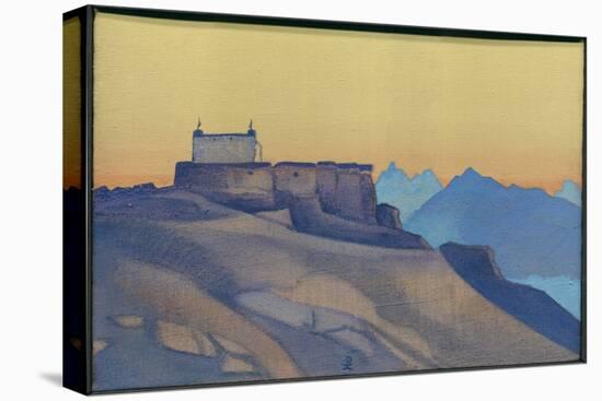 Monastery, Sissu, 1932 (Tempera on Canvas)-Nicholas Roerich-Premier Image Canvas