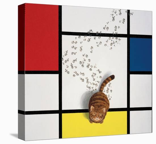 Mondrian Cat-Chameleon Design, Inc.-Stretched Canvas