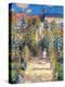 Monet: Garden/Vetheuil-Claude Monet-Premier Image Canvas