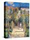 Monet: Garden/Vetheuil-Claude Monet-Premier Image Canvas