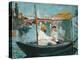 Monet in His Floating Studio, 1874-Edouard Manet-Premier Image Canvas