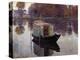 Monet's Studio Boat-Claude Monet-Premier Image Canvas