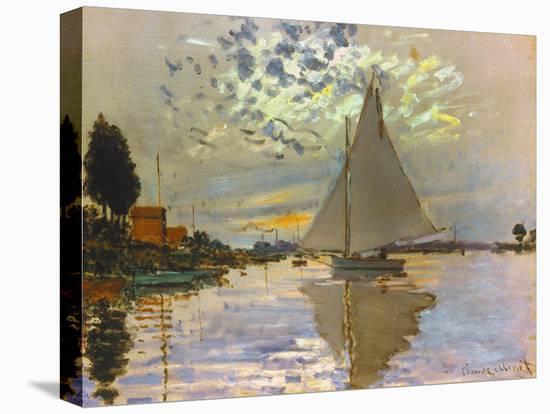 Monet: Sailboat-Claude Monet-Premier Image Canvas