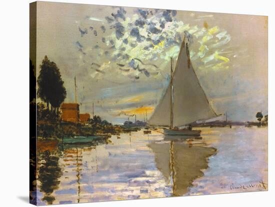 Monet: Sailboat-Claude Monet-Premier Image Canvas