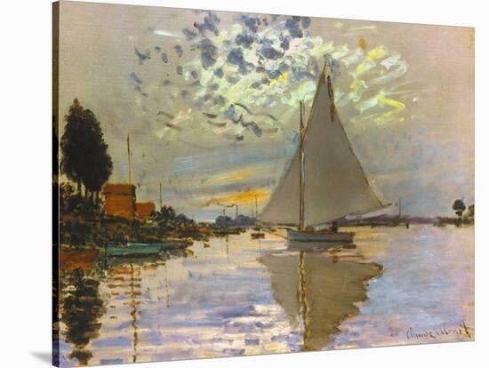 Monet: Sailboat-Claude Monet-Premier Image Canvas