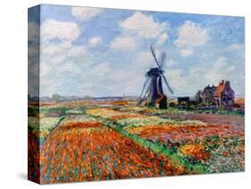 Monet: Tulip Fields, 1886-Claude Monet-Premier Image Canvas