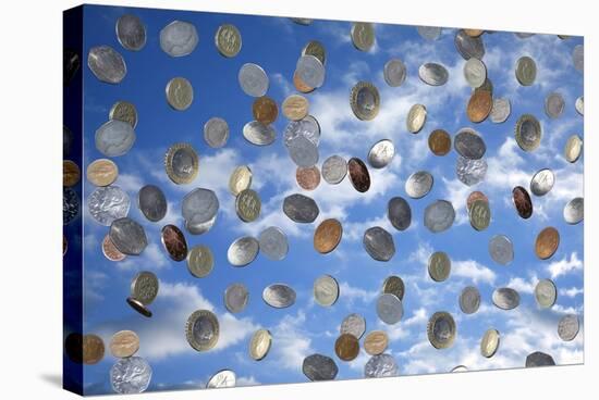 Money Shower-Victor De Schwanberg-Premier Image Canvas