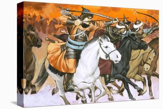 Mongol Horsemen-Mcbride-Premier Image Canvas