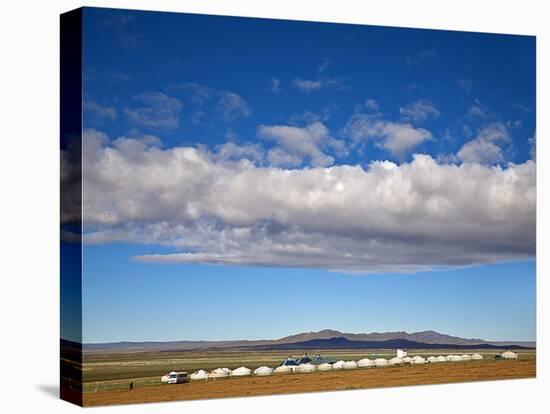 Mongolia, Bayangobi, Ger Camp-Jane Sweeney-Premier Image Canvas