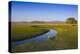 Mongolia, Central Asia, Camp in the Steppe Scenery of Gurvanbulag, River-Udo Bernhart-Premier Image Canvas