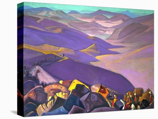 Mongolia. Genghis Khan's Campaign, 1937-1938-Nicholas Roerich-Premier Image Canvas