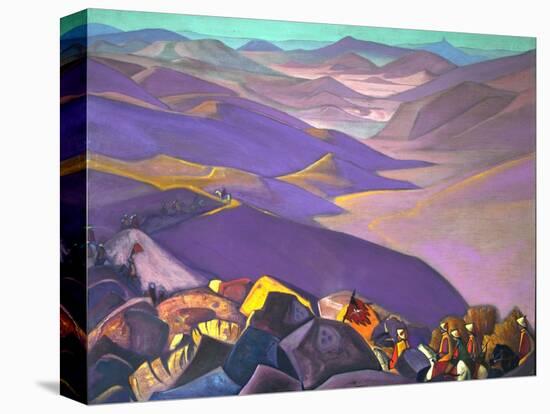 Mongolia. Genghis Khan's Campaign, 1937-1938-Nicholas Roerich-Premier Image Canvas