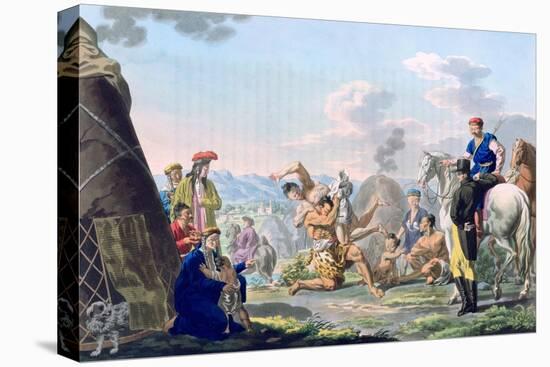 Mongolian Fight, 1813-E Scotnikoff-Premier Image Canvas