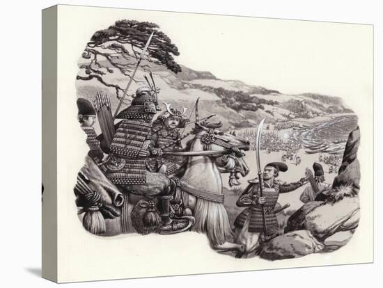 Mongols Invade Japan-Pat Nicolle-Premier Image Canvas