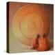 Monk, Gong and Pupil-Lincoln Seligman-Premier Image Canvas