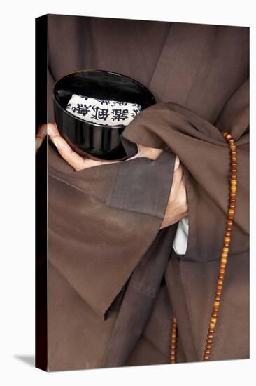 Monk with Alms Bowl, Tokyo, Japan-Peter Adams-Premier Image Canvas