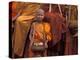 Monk with Alms Wok at That Luang Festival, Laos-Keren Su-Premier Image Canvas