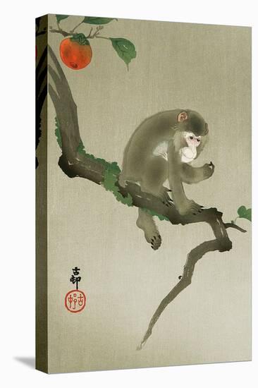 Monkey and Persimmon-Koson Ohara-Premier Image Canvas