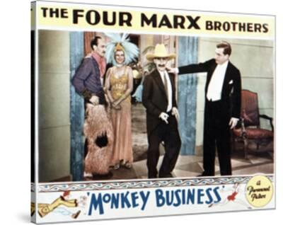 'Monkey Business' Art Print | Art.com