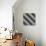 Monochrome Geometric Design-Maksim Krasnov-Stretched Canvas displayed on a wall