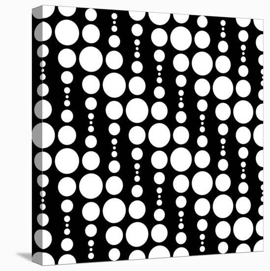 Monochrome Geometric Design-Maksim Krasnov-Stretched Canvas