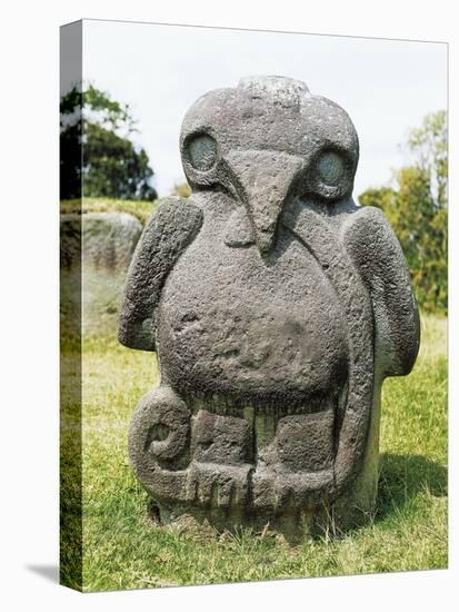 Monolith in Shape of Eagle Holding Snake in its Beak and Claws from Mesita B-null-Premier Image Canvas