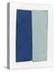 Monolithic I Blue-Mike Schick-Stretched Canvas