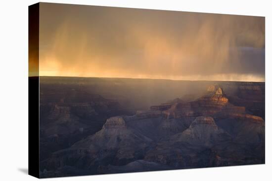 Monsoon over Bright Angel Canyon, North Rim, Grand Canyon NP, Arizona-Greg Probst-Premier Image Canvas