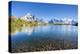 Mont Blanc from Lac Des Cheserys, Haute Savoie. French Alps, France-Roberto Moiola-Premier Image Canvas