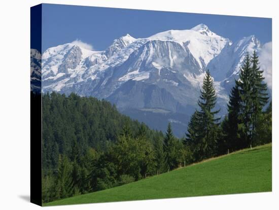 Mont Blanc, Haute Savoie, Rhone Alpes, Mountains of the French Alps, France, Europe-Michael Busselle-Premier Image Canvas