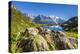 Mont Blanc Range Seen from Lac Des Cheserys, Aiguille Vert, Haute Savoie, French Alps, France-Roberto Moiola-Premier Image Canvas