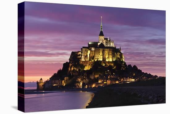 Mont Saint Michel at Sunset-Markus Lange-Premier Image Canvas